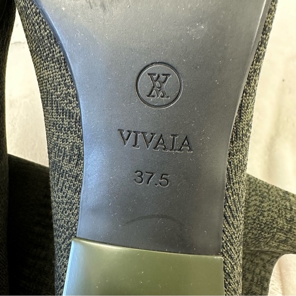 Vivaia Women’s Size 37.5 Regina Pro Square Toe Water Repellent Boots Olive Green - Picture 7 of 8